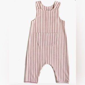 PEHR Stripes Away Overall Size 6-12 Months